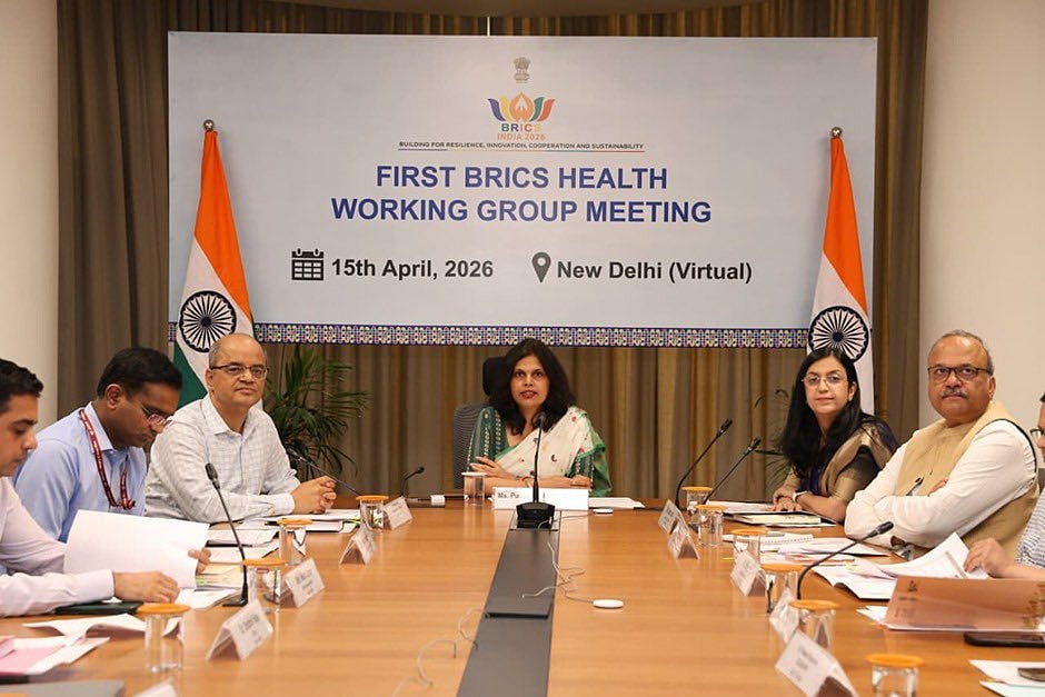India pushes for stronger BRICS health cooperation, equitable access to vaccines and joint R&D