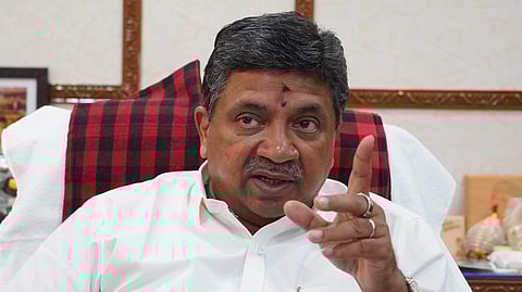 Minister of Information Technology Palanivel Thiaga Rajan speaks to TNIE.