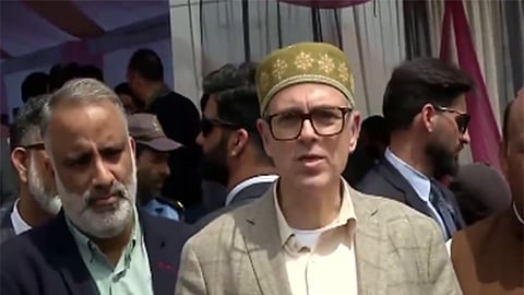Jammu and Kashmir Chief Minister Omar Abdullah. 
