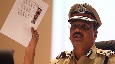 Telangana DGP B Shivadhar Reddy 