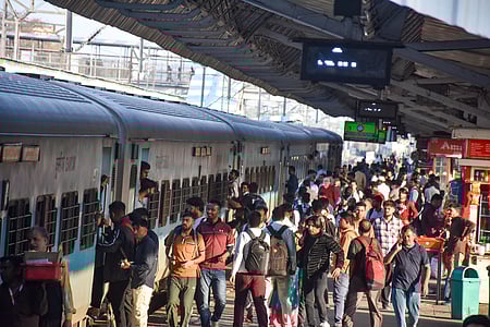 Wearing black masks and holding placards, the protesters accused the railway authorities of showing apathy towards the region’s rail connectivity.