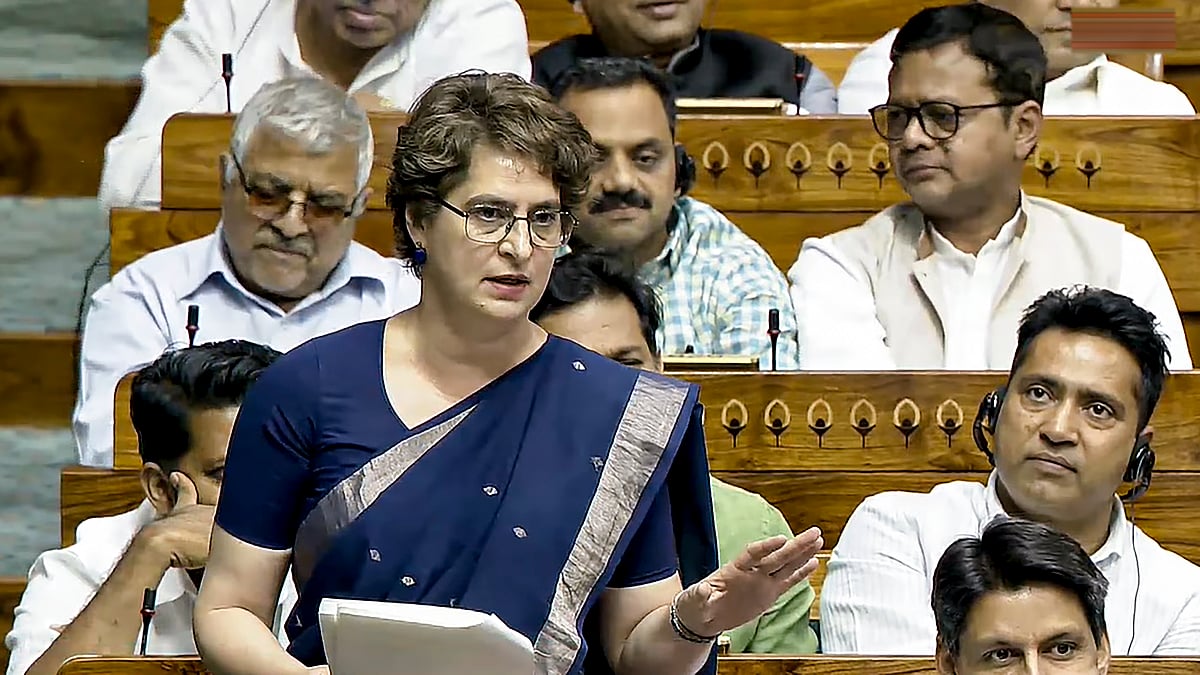 If Constitution amendment bill is passed, democracy will be finished in  India: Priyanka Gandhi