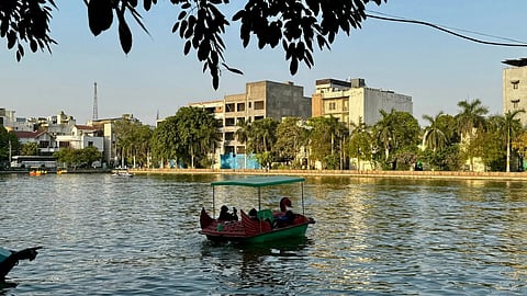 The proposed plan also includes opening the lake to water activities such as shikara and gondola rides, racing boats, and water scooters.