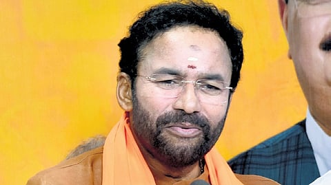 Union Minister G Kishan Reddy 
