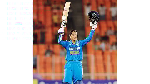 Smriti Mandhana breaks Rohit Sharma's record to become India's leading run-scorer in T20Is