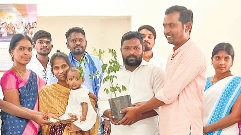 Madastu Sunitha, Sarpanch of Ananthapet gram panchayat in Nirmal Rural mandal, introduces a scheme titled ‘Ma Oori Bangaru Talli’ (Our Village’s Golden Daughter), turning the birth of every girl child into a shared celebration for the entire village rather than just a family occasion.