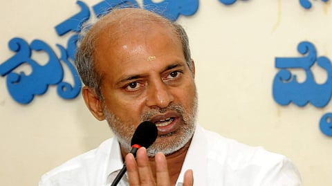 JDS leader Sa Ra Mahesh 