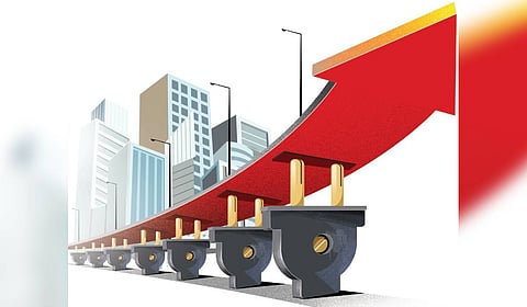 The state’s daily power consumption set a new record on Friday as the demand climbed to 116.11 million units (MU).