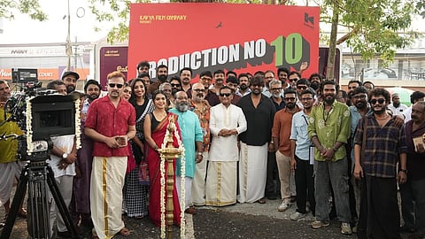 Pooja ceremony of Joju George’s second directorial venture Paripadi