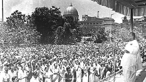 Jyoti Basu took oath as the CM of the first Left Front govt, on June 21, 1977