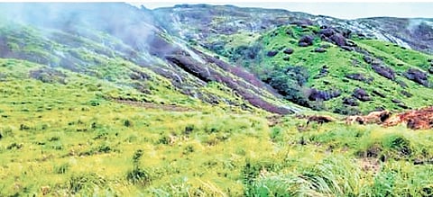 A view of the Chokramudi hills near Adimali