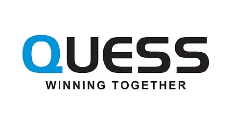 Quess logo used for representation purposes only.