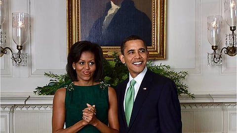 Barack Obama, and Michelle Obama