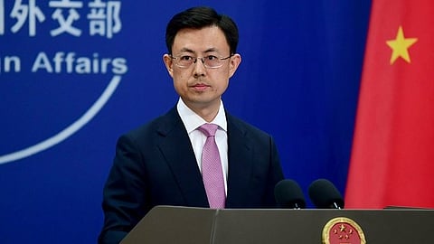 Guo Jiakun, spokesperson for the Ministry of Foreign Affairs in China. 