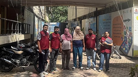 The accused have been identified as Uttam Das (23), Papai Das Baragya alias Pankaj (19), Nitin Bhardwaj (38), and Sanjay Bansal (50), all residents of Delhi. 