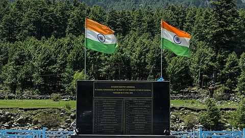 Crafted in black marble, the memorial bears names of all 26 victims engraved in bold golden letters.