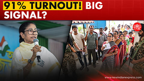 First phase of West Bengal election ends at 91.46% voter turnout
