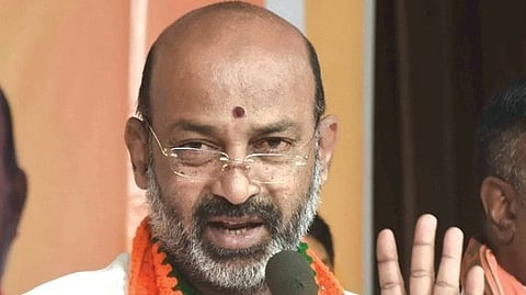 Minister of State for Home Affairs Bandi Sanjay Kumar