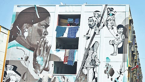 Lack of potable water is the main issue that is haunting Kannagi Nagar.