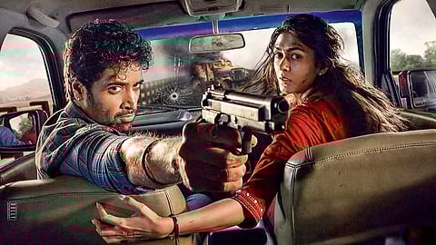 A poster of Dacoit: Ek Prem Katha