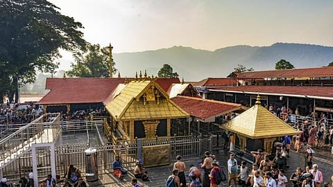 Sabarimala temple.