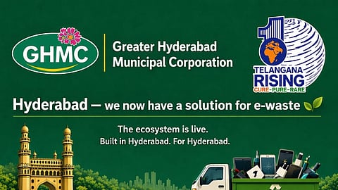 GHMC said it has been conducting e-waste collection drives and awareness programmes since January this year, but is now moving towards a self-sustaining system.