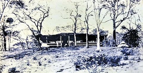 The guesthouse built by the British in 1914 at Nagargali.