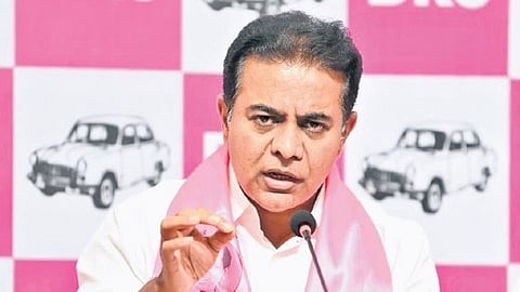 BRS working president KT Rama Rao 