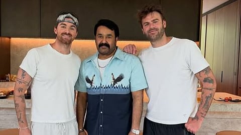 Chainsmokers with Mohanlal 
