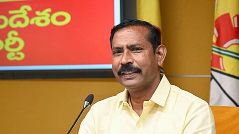 TDP State president Palla Srinivasa Rao 
