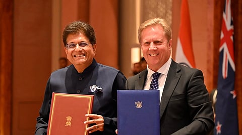 As India gets zero-duty access for 100% of its exports, Indian textile and apparel exporters aim to export goods worth $100 billion by 2030, while the Gem & Jewellery Export Promotion Council (GJEPC) is targeting 200% export growth to $50 million in three years.