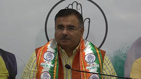 Congress national spokesperson Alok Sharma