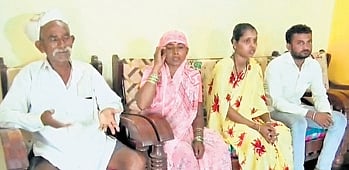 The Narsoba Sambrekar family, which has been allegedly subjected to social boycott in Kondaskoppa village in Belagavi district