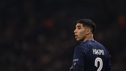 Hakimi played through visible discomfort in the closing minutes of Tuesday's first leg, as PSG could not make any more substitutions.