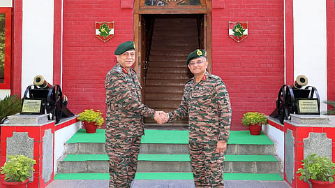 Lt General Prashant Srivastava and  Lt General Balbir Singh.