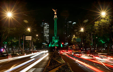 In some parts of the Mexican city it is happening at an average rate of 0.78 inches (2 centimeters) a month, according to NASA's newly released report.