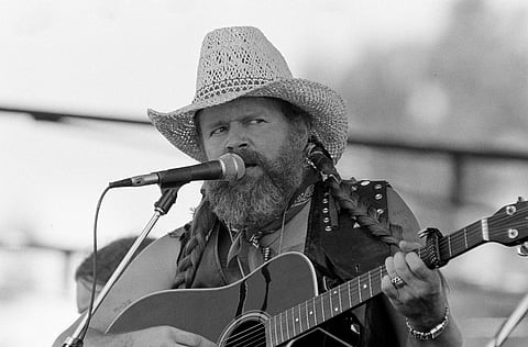 David Allan Coe is pictured during an interview in Nashville, Tenn., May 9, 1983.