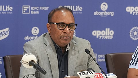 Devajit Saikia in the press conference on Saturday