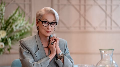 This image released by 20th Century Studios shows Meryl Streep in a scene from "The Devil Wears Prada 2." 