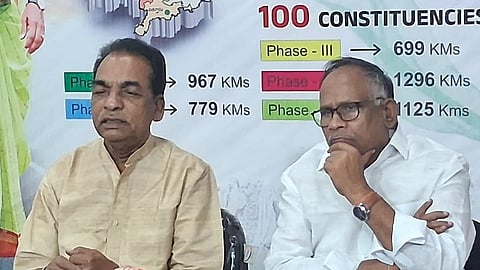 APCC Working President J.D. Seelam, along with APCC Vice President Kolanukonda Sivaji, strongly criticised the government's handling of the Women's Reservation Bill and delimitation process.