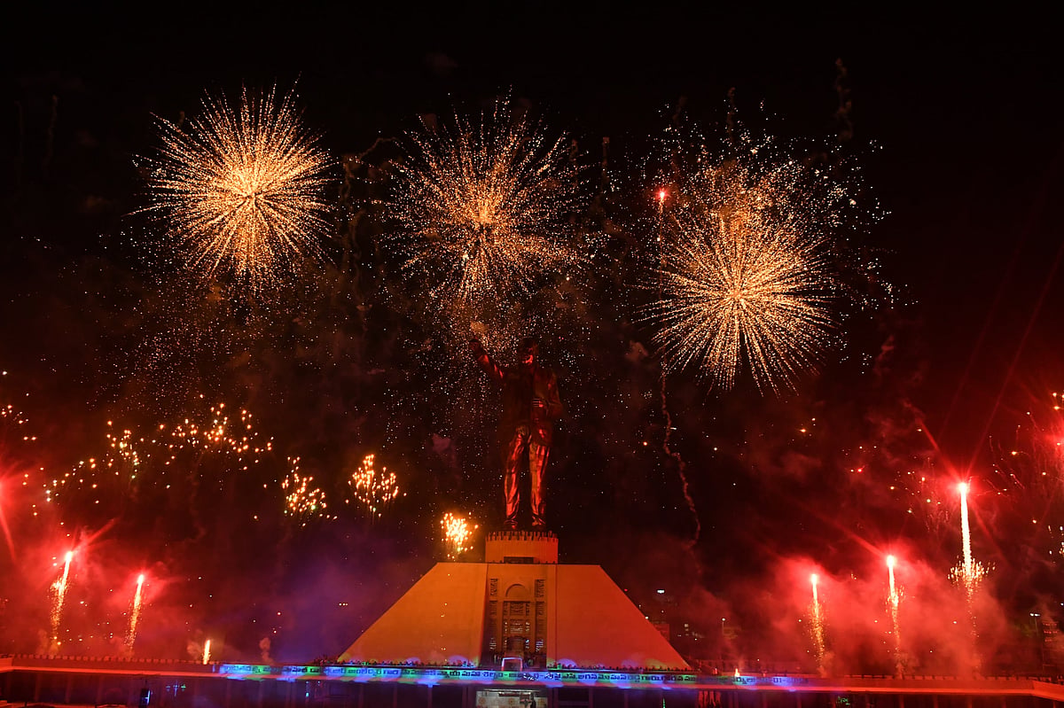 IN PHOTOS | World's tallest Ambedkar statue unveiled in AP's Vijayawada