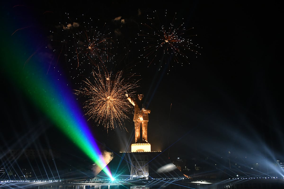 IN PHOTOS | World's tallest Ambedkar statue unveiled in AP's Vijayawada