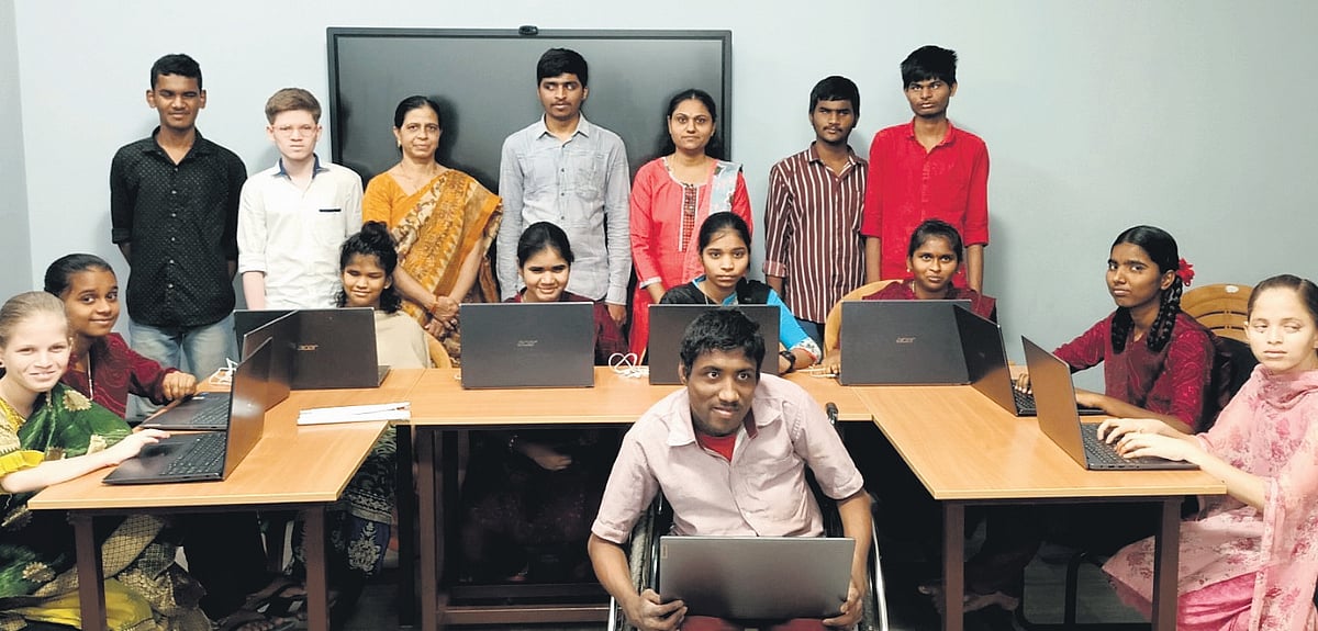 Andhra Pradesh: Pupils with special needs pick computers over scribes