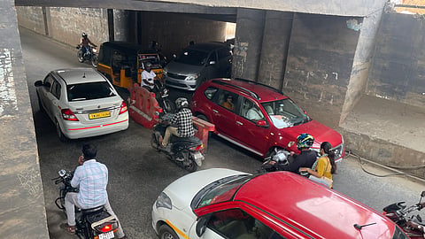 ‘Bar cars, mini-trucks from using underpass in Old Avinashi Road flyover’