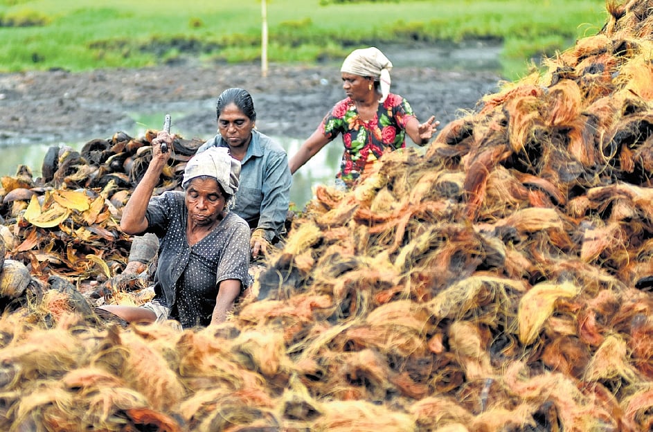 Gender pay disparity, inadequate marketing bane of coir industry in Kerala
