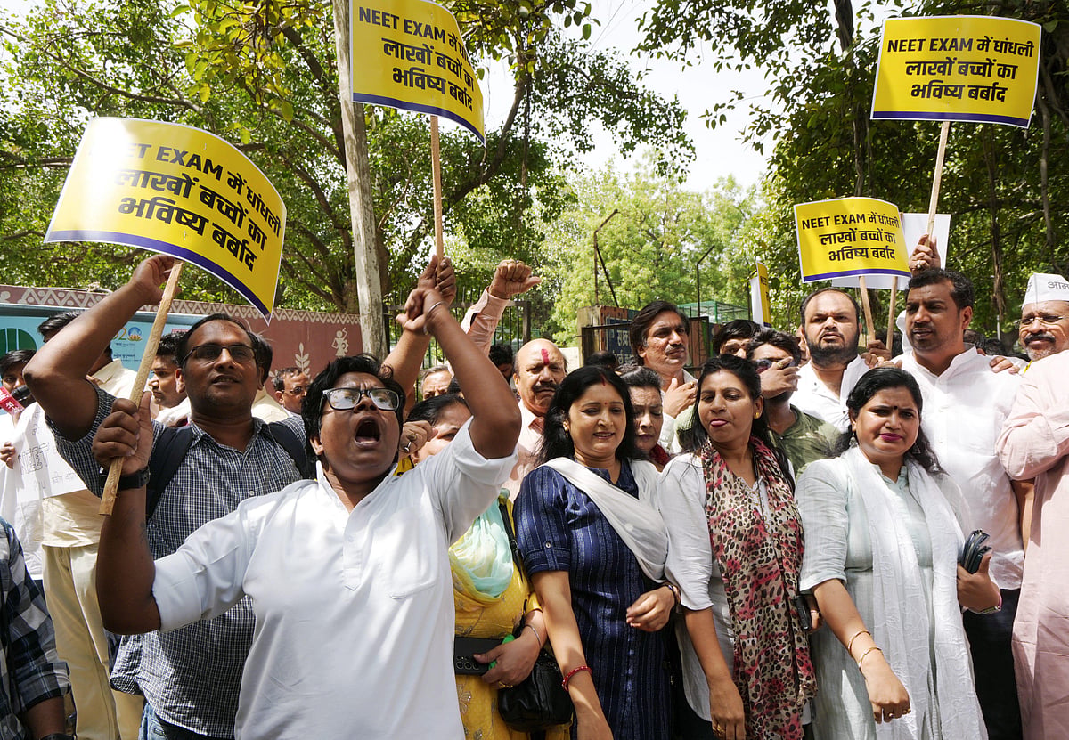 Education Minister Pradhan's Past Protests Echo Amidst Current NEET-UG Exam Crisis