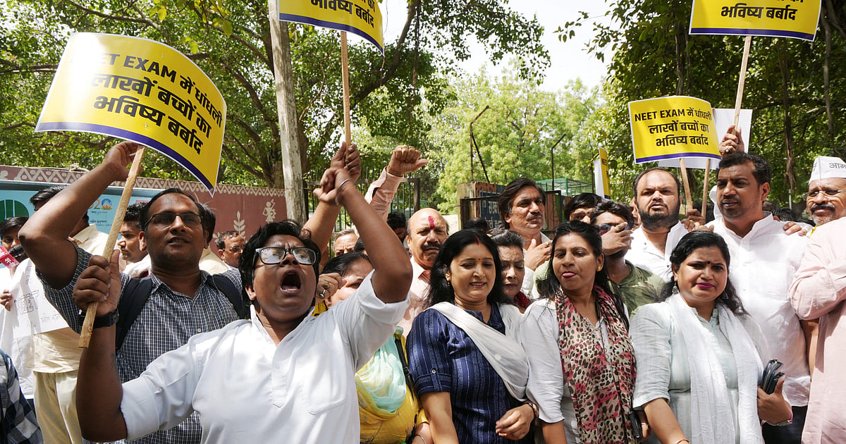 Education Minister Pradhan's Past Protests Echo Amidst Current NEET-UG Exam Crisis