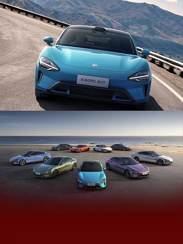 Xiaomi showcased 'SU7 Max', the company's first EV luxury sports sedan