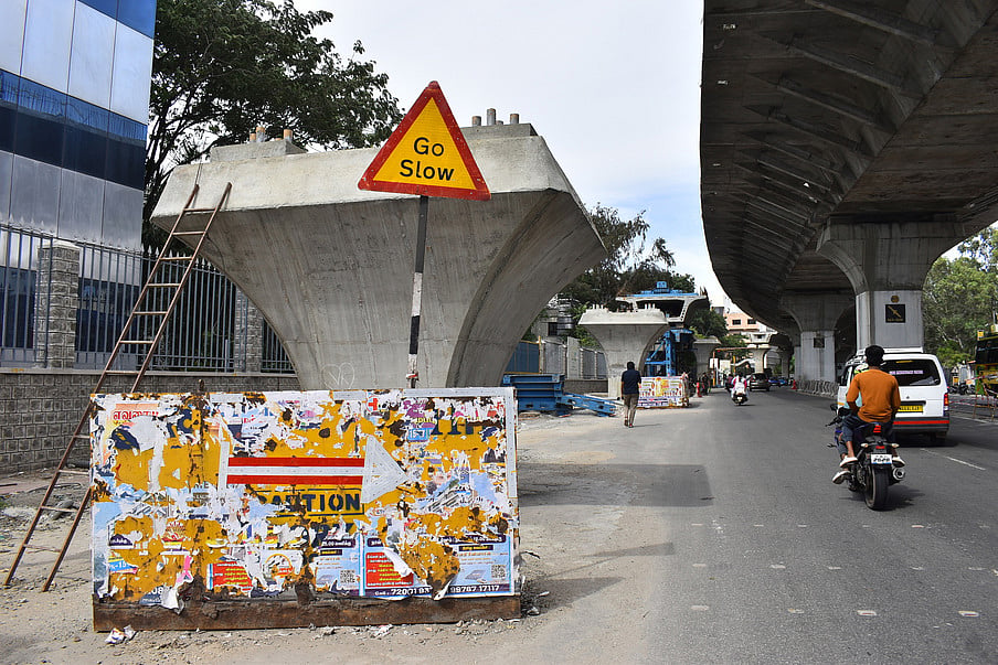 Peelamedu residents in Tamil Nadu irked over flyover ramp blocking road