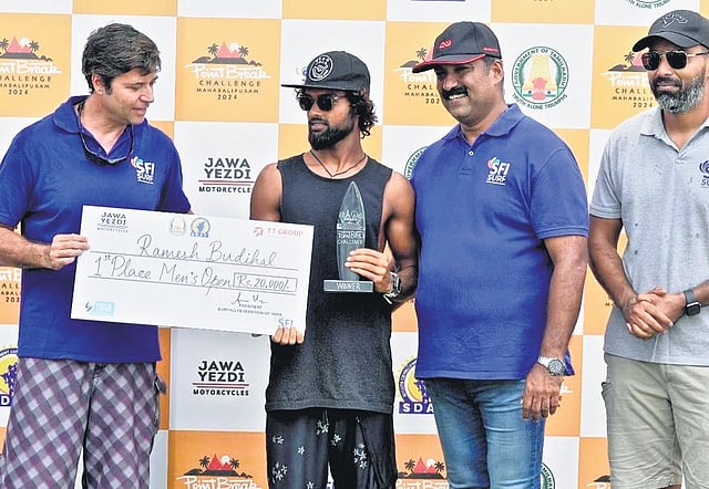Karnataka's Ramesh, Tamil Nadu's Kamali dominate National Surf Series